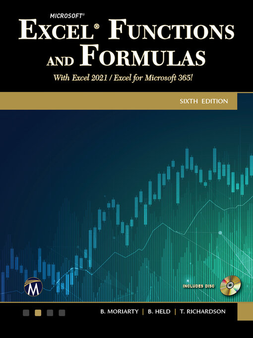 Cover image for Microsoft Excel Functions and Formulas